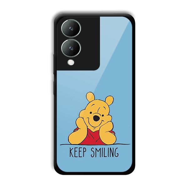 Winnie The Pooh Phone Customized Printed Back Cover for Vivo Y17s