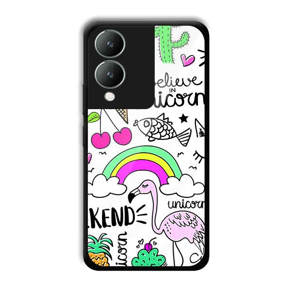 Stay Wild Phone Customized Printed Back Cover for Vivo Y17s