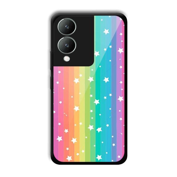 Starry Pattern Phone Customized Printed Back Cover for Vivo Y17s