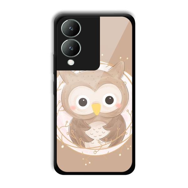 Owlet Phone Customized Printed Back Cover for Vivo Y17s