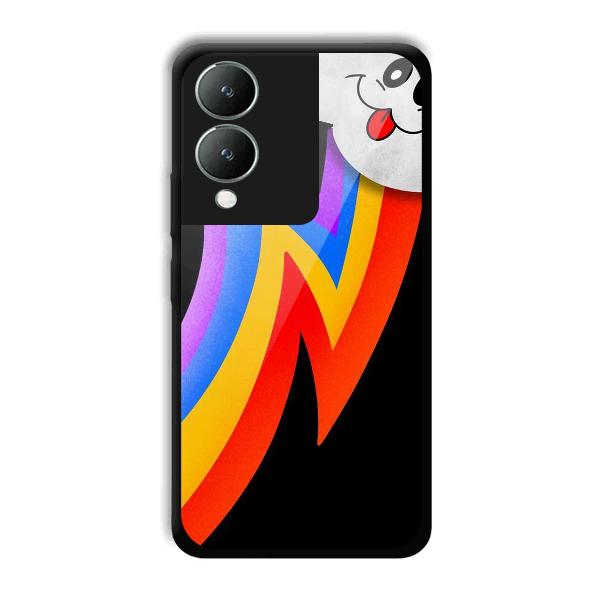 Fancy Pattern Phone Customized Printed Back Cover for Vivo Y17s