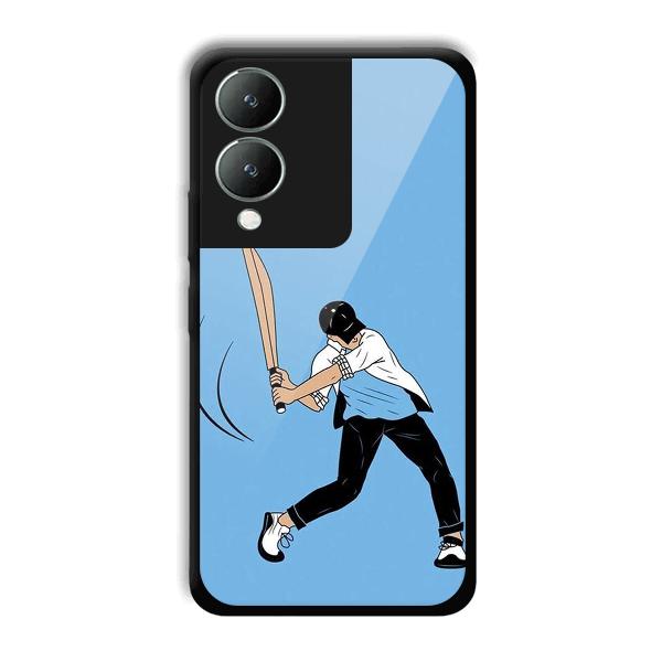 Cricketer Phone Customized Printed Back Cover for Vivo Y17s