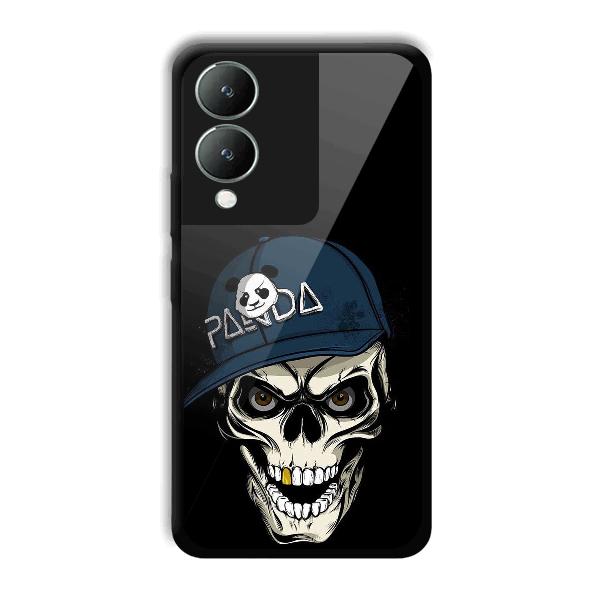Panda & Skull Phone Customized Printed Back Cover for Vivo Y17s