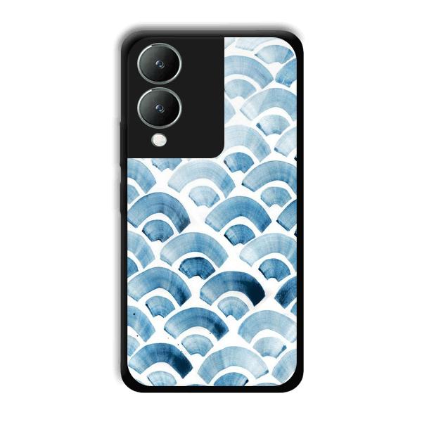 Block Pattern Phone Customized Printed Back Cover for Vivo Y17s
