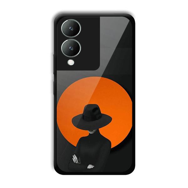 Woman In Black Phone Customized Printed Back Cover for Vivo Y17s