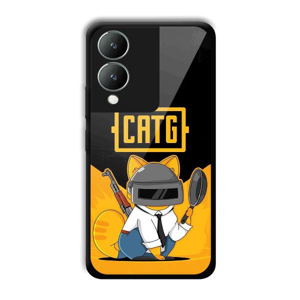 CATG Phone Customized Printed Back Cover for Vivo Y17s