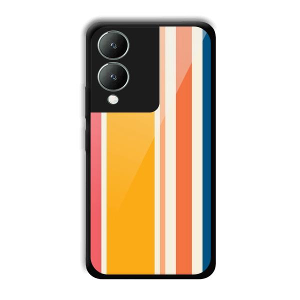 Colorful Pattern Phone Customized Printed Back Cover for Vivo Y17s