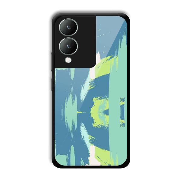 Paint Design Phone Customized Printed Back Cover for Vivo Y17s