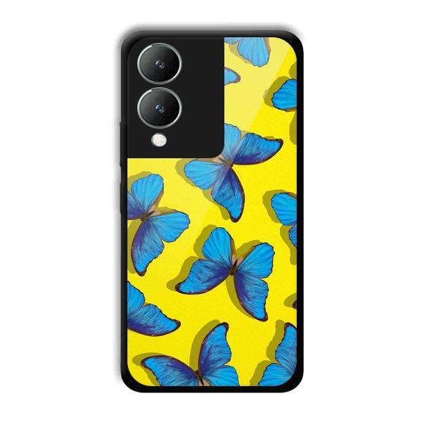 Butterflies Phone Customized Printed Back Cover for Vivo Y17s