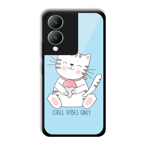Chill Vibes Phone Customized Printed Back Cover for Vivo Y17s
