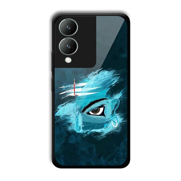 Shiva's Eye Phone Customized Printed Back Cover for Vivo Y17s