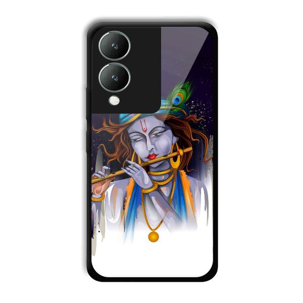 Krishna Phone Customized Printed Back Cover for Vivo Y17s