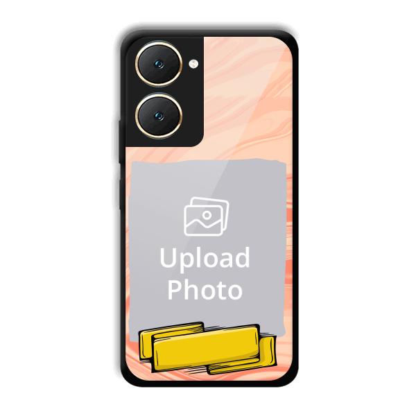 Pink Design Customized Printed Back Cover for Vivo Y18e