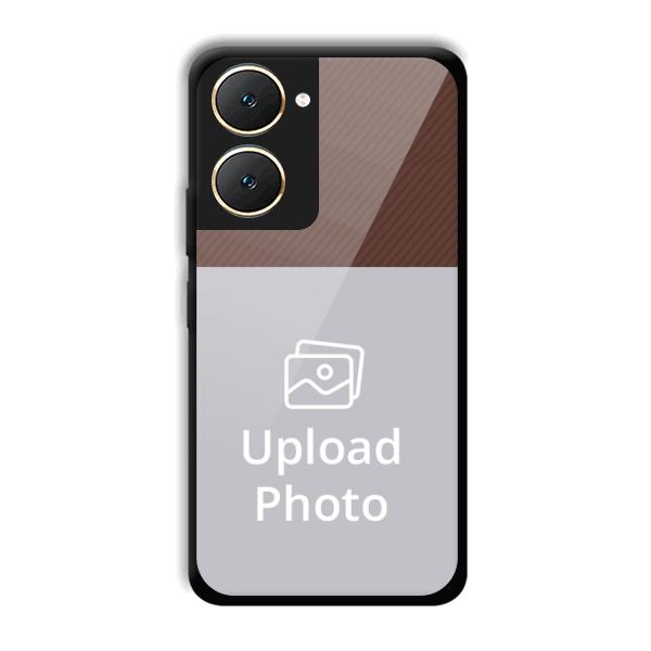 Brown Customized Printed Back Cover for Vivo Y18e