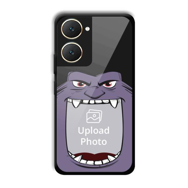 Purple Monster Customized Printed Back Cover for Vivo Y18e