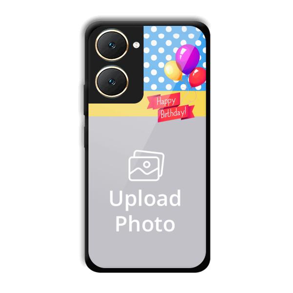 Happy Birthday Customized Printed Back Cover for Vivo Y18e