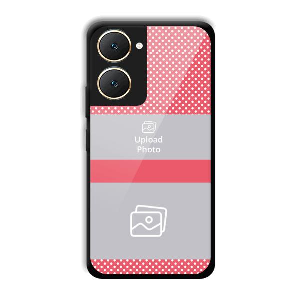 Pink Polka Customized Printed Back Cover for Vivo Y18e