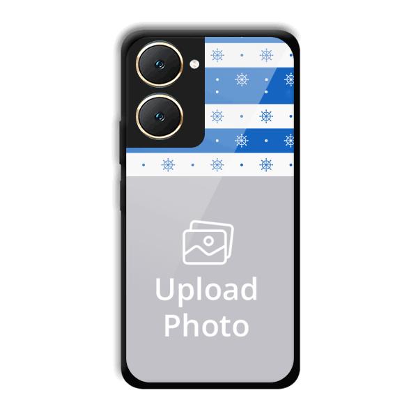 Blue Wheel Customized Printed Back Cover for Vivo Y18e