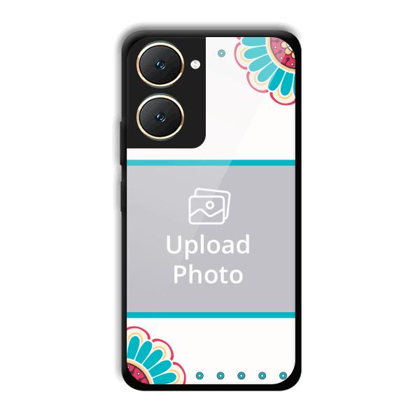 Floral Customized Printed Back Cover for Vivo Y18e