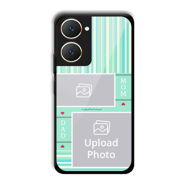 Mom Dad Customized Printed Back Cover for Vivo Y18e