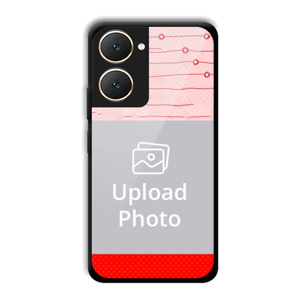 Hearts Customized Printed Back Cover for Vivo Y18e