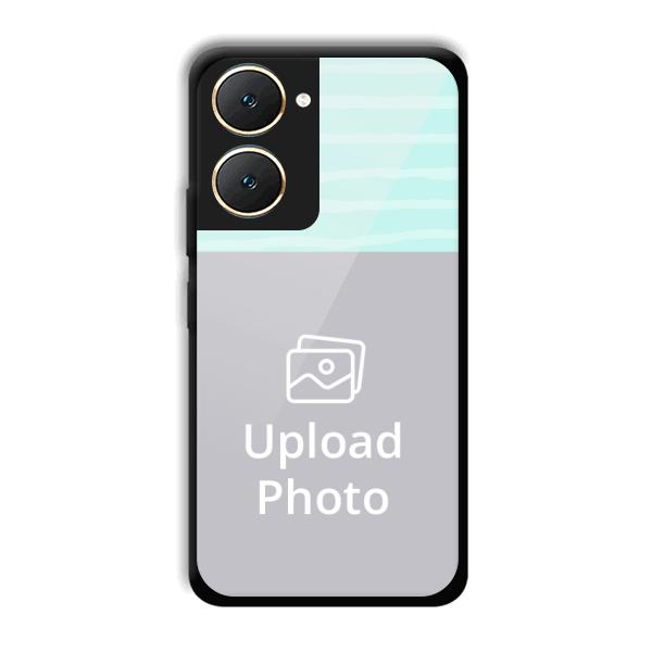 Wavy Customized Printed Back Cover for Vivo Y18e