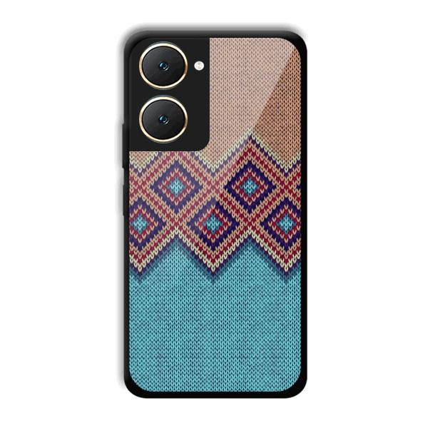 Fabric Design Phone Customized Printed Back Cover for Vivo Y18e