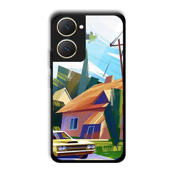 Car Phone Customized Printed Back Cover for Vivo Y18e