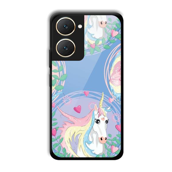 Unicorn Phone Customized Printed Back Cover for Vivo Y18e