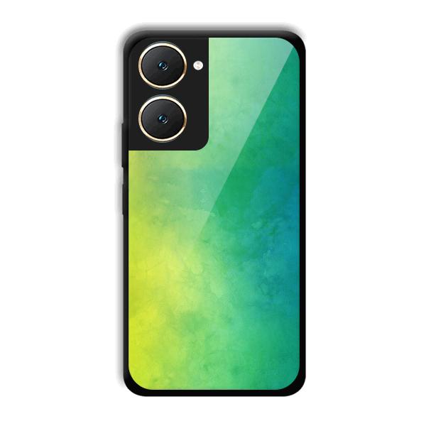 Green Pattern Phone Customized Printed Back Cover for Vivo Y18e
