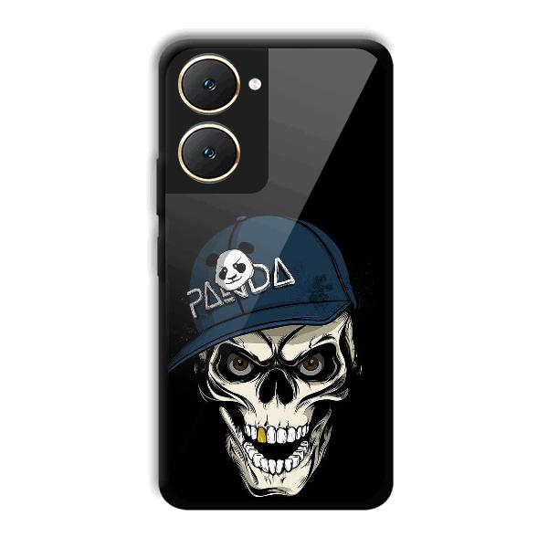 Panda & Skull Phone Customized Printed Back Cover for Vivo Y18e