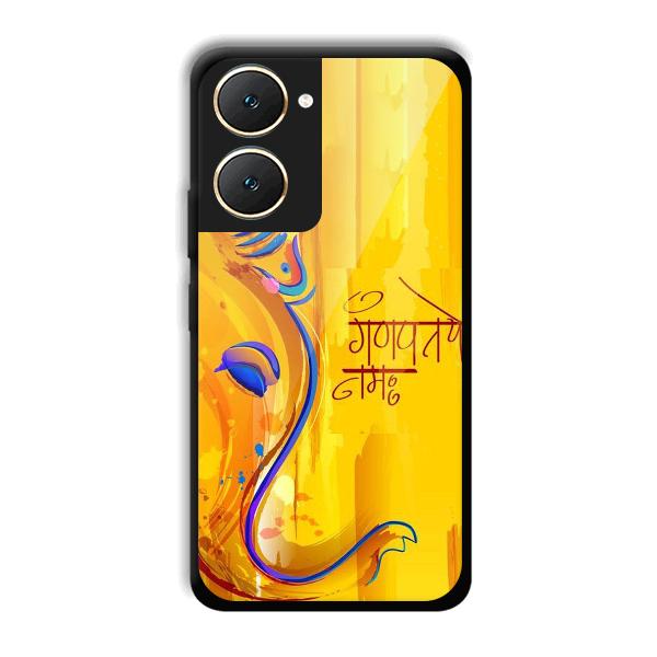 Ganpathi Prayer Phone Customized Printed Back Cover for Vivo Y18e