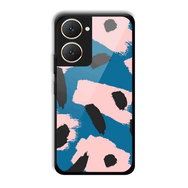 Black Dots Pattern Phone Customized Printed Back Cover for Vivo Y18e