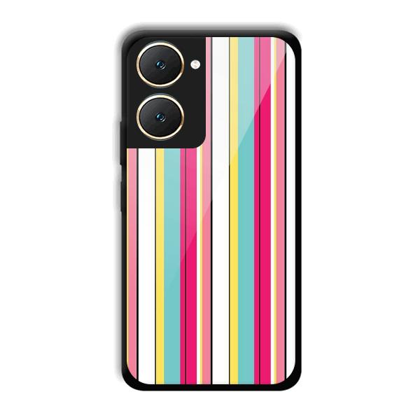 Lines Pattern Phone Customized Printed Back Cover for Vivo Y18e