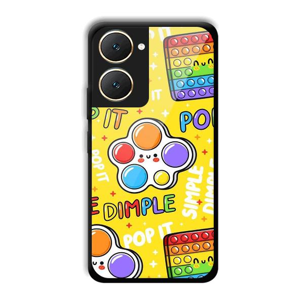 Pop It Phone Customized Printed Back Cover for Vivo Y18e
