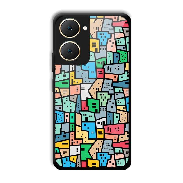 Small Homes Phone Customized Printed Back Cover for Vivo Y18e