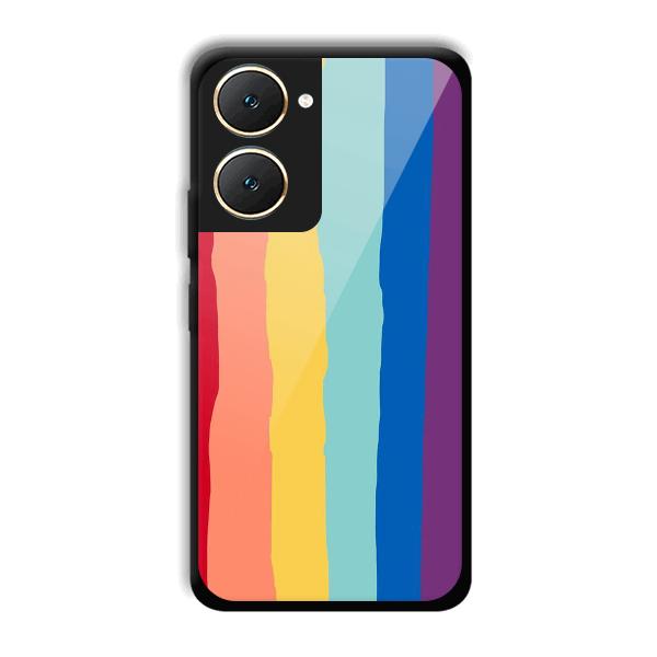 Vertical Paint Phone Customized Printed Back Cover for Vivo Y18e