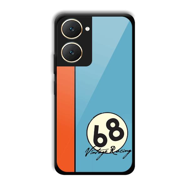Vintage Racing Phone Customized Printed Back Cover for Vivo Y18e