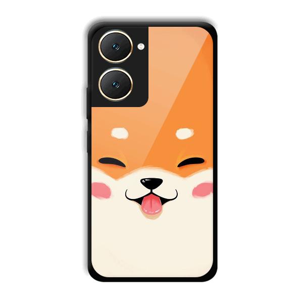 Smiley Cat Phone Customized Printed Back Cover for Vivo Y18e