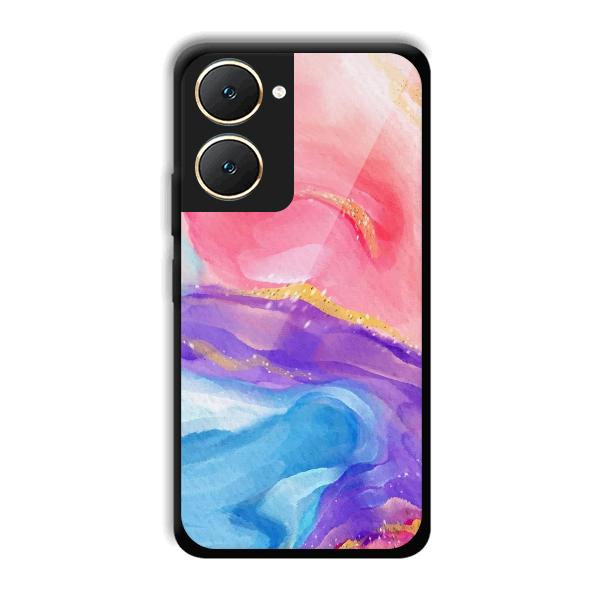 Water Colors Phone Customized Printed Back Cover for Vivo Y18e