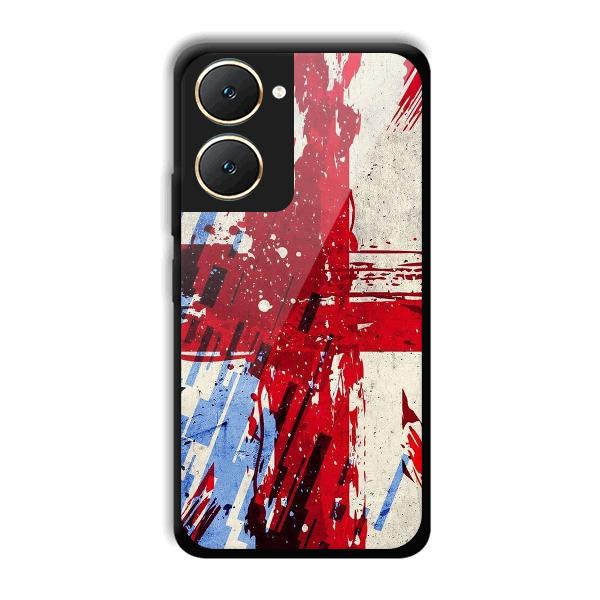 Red Cross Design Phone Customized Printed Back Cover for Vivo Y18e