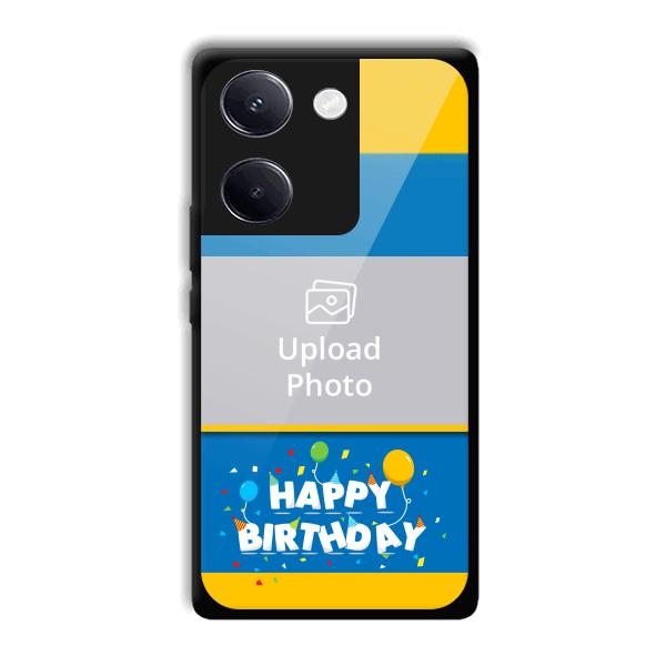 Happy Birthday Customized Printed Back Cover for Vivo Y200 Pro 5G