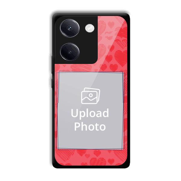 Red Hearts Customized Printed Back Cover for Vivo Y200 Pro 5G