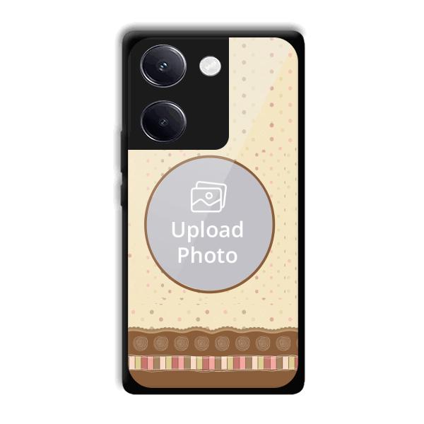 Brown Design Customized Printed Back Cover for Vivo Y200 Pro 5G