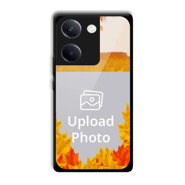 Maple Leaves Customized Printed Back Cover for Vivo Y200 Pro 5G
