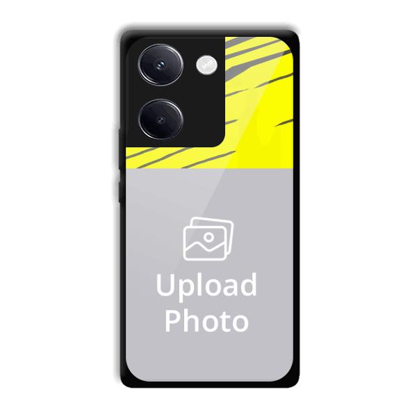Yellow Lines Customized Printed Back Cover for Vivo Y200 Pro 5G