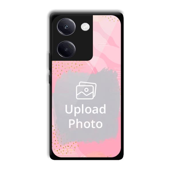 Sparkly Pink Customized Printed Back Cover for Vivo Y200 Pro 5G