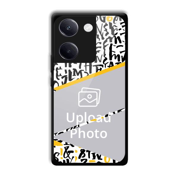 Letters Customized Printed Back Cover for Vivo Y200 Pro 5G