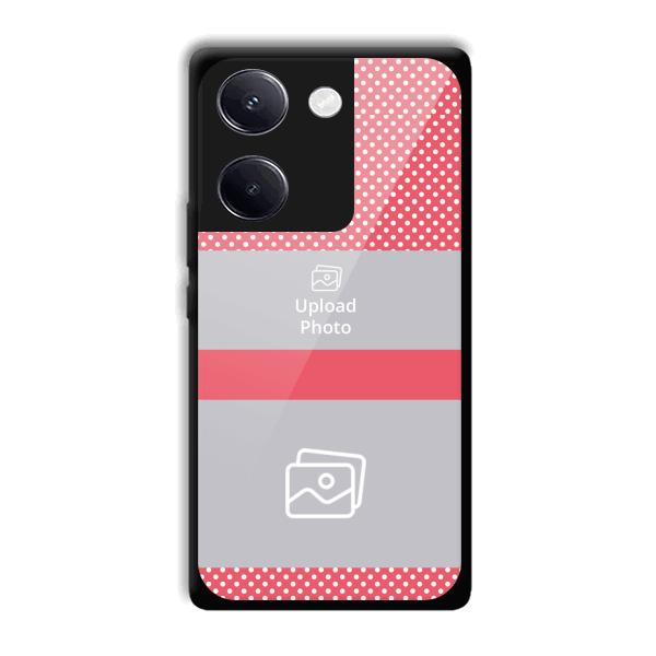 Pink Polka Customized Printed Back Cover for Vivo Y200 Pro 5G