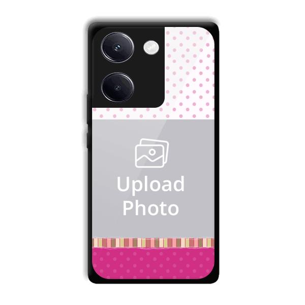 Baby Pink Design Customized Printed Back Cover for Vivo Y200 Pro 5G